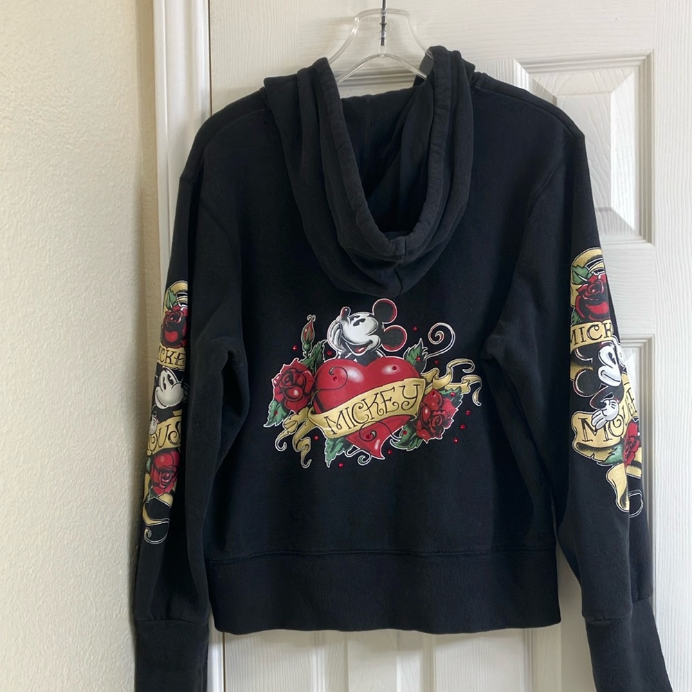 Disney Black Hoodie with Rose’s